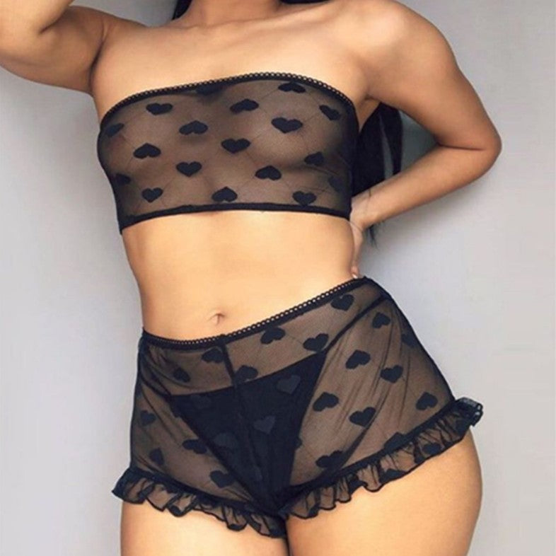 Image of Cross-border exclusive supply hot sale Amazon explosive ebay source European and American sexy underwear sexy temptation lace 866811